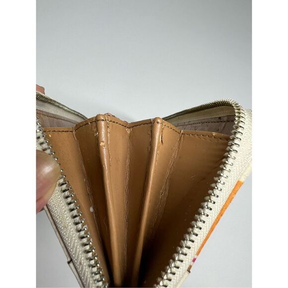 Rare Coach Ashley hand drawn scarf print wallet - Picture 9 of 15